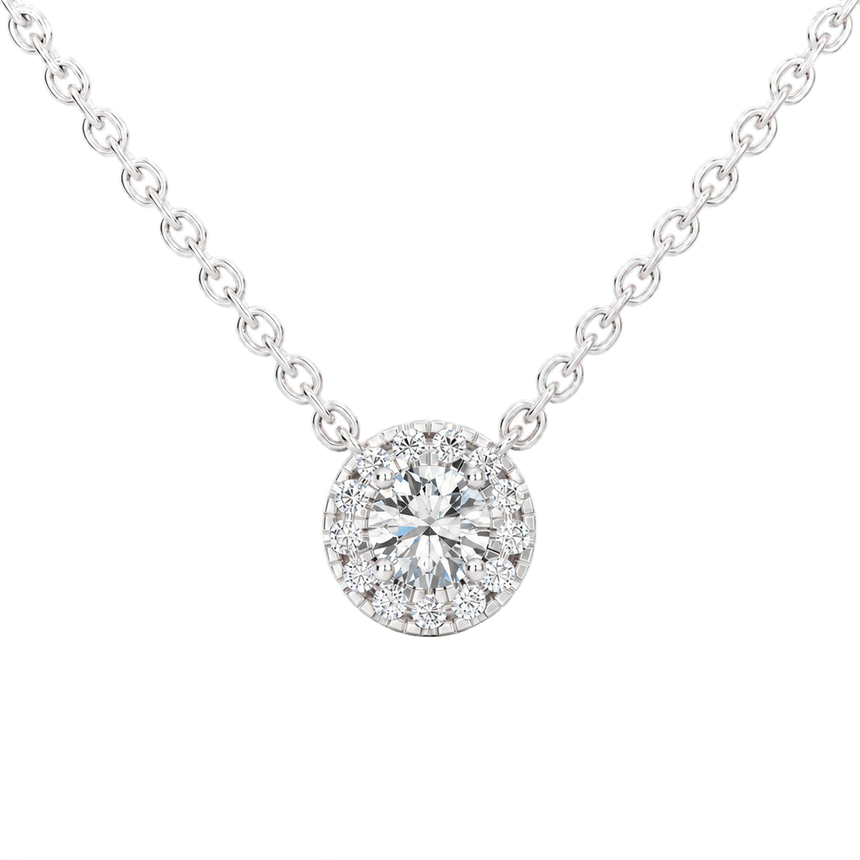 Celeste Halo Pendant